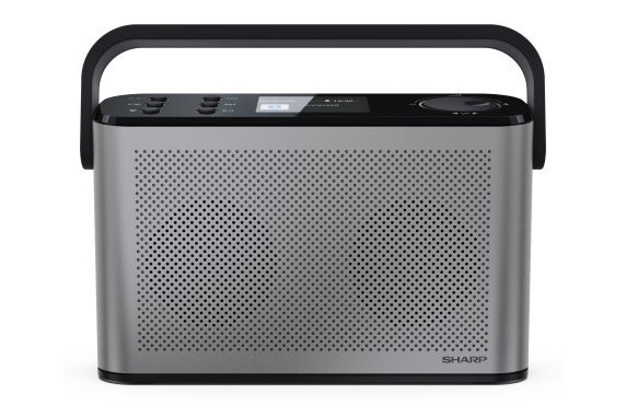 Sharp OSAKA Stereo Portable Digital Radio | DR-P540(GY) | USB port | Bluetooth | FM radio | Wireless connection