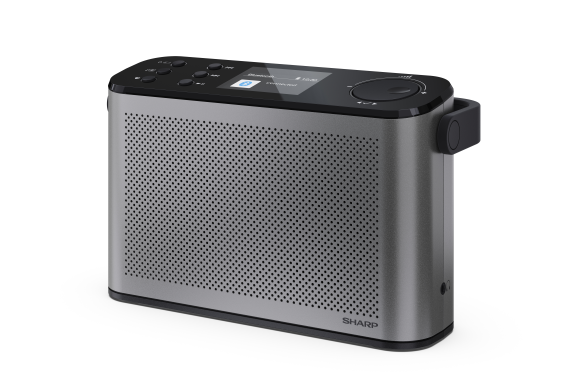 Sharp OSAKA Stereo Portable Digital Radio | DR-P540(GY) | USB port | Bluetooth | FM radio | Wireless connection