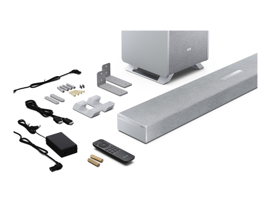 Sharp | 3.1.2 Dolby Atmos / DTS:X Soundbar with Wireless Subwoofer | HT-SBW53121(SL) | Bluetooth