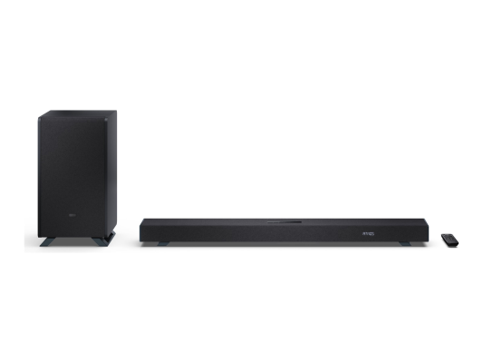 Sharp | 3.1.2 Dolby Atmos / DTS:X Soundbar with Wireless Subwoofer | HT-SBW53121(BK) | Bluetooth