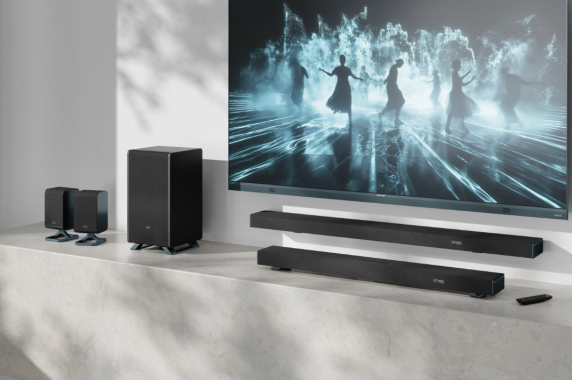 Sharp | 5.1.2 Dolby Atmos / DTS:X Soundbar with Wireless Subwoofer | HT-SBW55121(BK) | Bluetooth
