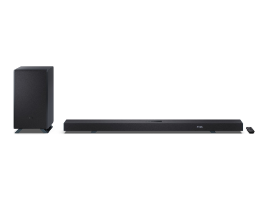 Sharp | 5.1.2 Dolby Atmos / DTS:X Soundbar with Wireless Subwoofer | HT-SBW55121(BK) | Bluetooth
