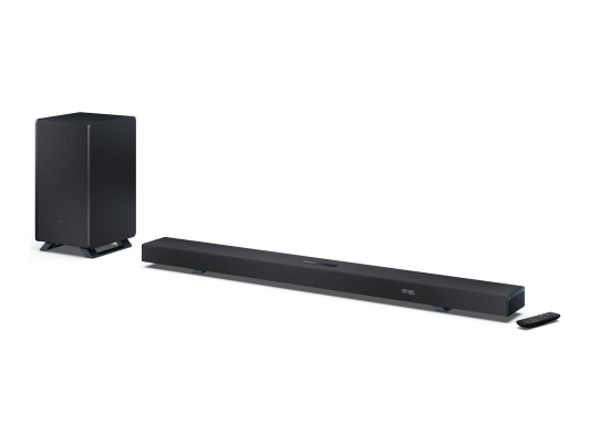 Sharp | 5.1.2 Dolby Atmos / DTS:X Soundbar with Wireless Subwoofer | HT-SBW55121(BK) | Bluetooth
