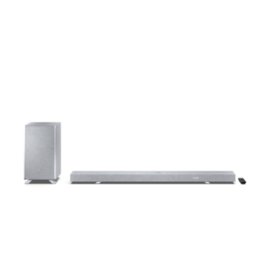 Sharp | 5.1.2 Dolby Atmos / DTS:X Soundbar with Wireless Subwoofer | HT-SBW55121(SL) | Bluetooth
