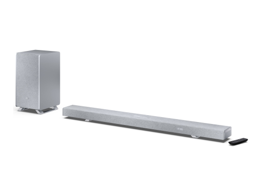 Sharp | 5.1.2 Dolby Atmos / DTS:X Soundbar with Wireless Subwoofer | HT-SBW55121(SL) | Bluetooth