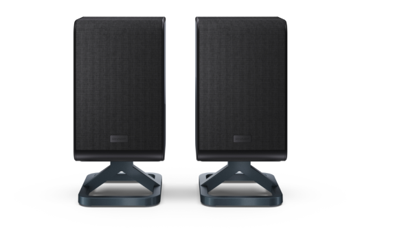 Sharp | 2.0.2 Wireless Rear Surround Speakers | HT-SPR52021(BK)