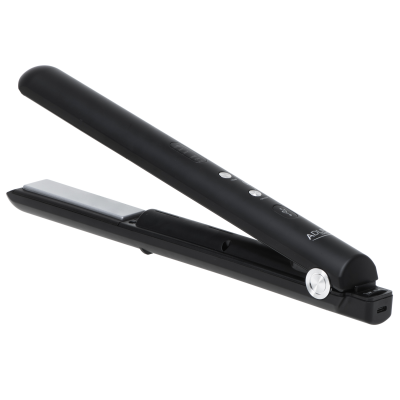 Adler Cordless Hair Straightener | AD 2327 | Ceramic heating system | Display LED | Temperature (min) 160 °C | Temperature (max) 220 °C | Black