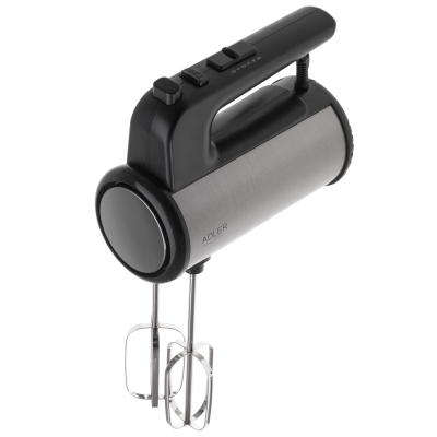 Adler Hand mixer | AD 4232 | Hand Mixer | 900 W | Number of speeds 5 | Turbo mode | Black / Stainless Steel