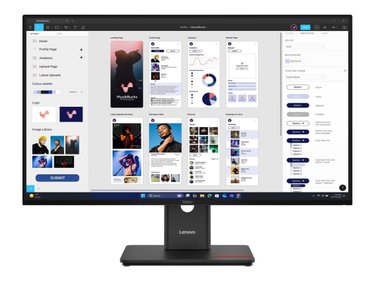Lenovo | ThinkVision T32UD-40 | 31.5 " | IPS | 16:9 | 60 Hz | 4 ms | 3840 x 2160 pixels | 350 cd / m² | HDMI ports quantity 1 | Eclipse Black | Warranty 36 month(s)