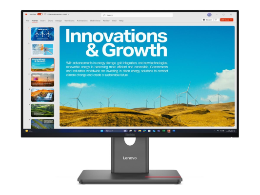 Lenovo | ThinkVision P24QD-40 | 23.8 " | IPS | 16:9 | 120 Hz | 6 ms | 2560 x 1440 pixels | 300 cd / m² | HDMI ports quantity 1 | Eclipse Black | Warranty 36 month(s)
