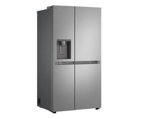 LG Refrigerator | GSLC41PYPE | Energy efficiency class E | Free standing | Side by side | Height 179 cm | Fridge net capacity 420 L | Freezer net capacity 221 L | Display | 36 dB | Grey