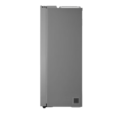 LG Refrigerator | GSLC41PYPE | Energy efficiency class E | Free standing | Side by side | Height 179 cm | Fridge net capacity 420 L | Freezer net capacity 221 L | Display | 36 dB | Grey