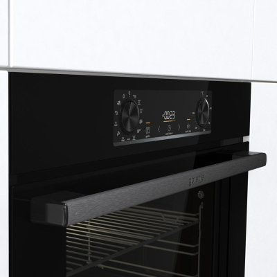 Gorenje Oven | BOS6737E13FBG | 77 L | Electric | AquaClean | Mechanical | Steam function | Height 59.5 cm | Width 59.5 cm | Stainless steel