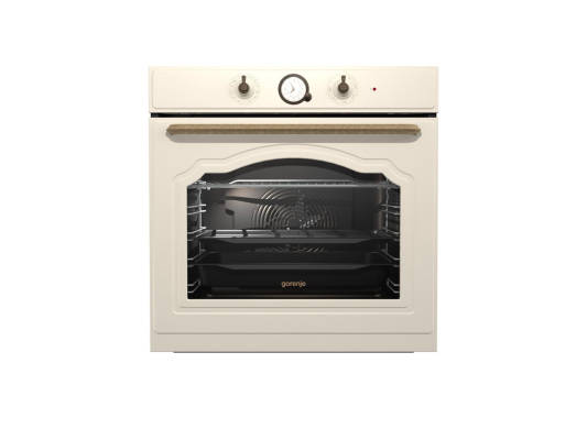 Gorenje Oven | BOS67372CLI | 77 L | Multifunctional | AquaClean | Mechanical | Steam function | Height 59.5 cm | Width 59.5 cm | Sandy