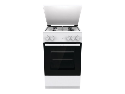 Gorenje Cooker | GG5A14WJ | Hob type Gas | Oven type Gas | White | Width 50 cm | Depth 59.4 cm | 70 L
