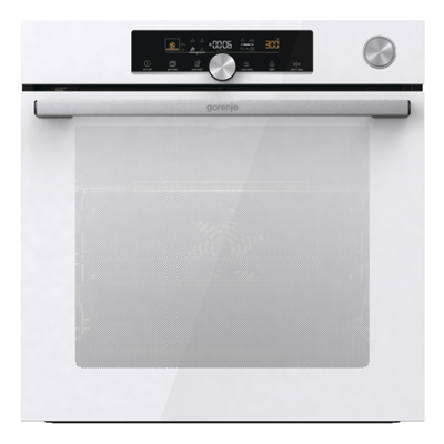Gorenje Oven | BPSA6747A08WG | 77 L | Electric | AquaClean | Mechanical control | Steam function | Height 59.5 cm | Width 59.5 cm | White