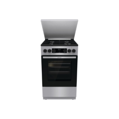 Gorenje Cooker | GK5C42SH | Hob type Gas | Oven type Electric | Grey | Width 50 cm | Depth 59.4 cm | 70 L