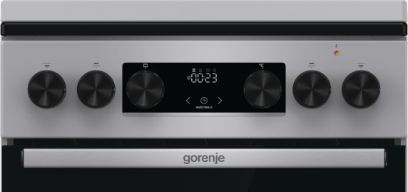 Gorenje Cooker | GK5C42SH | Hob type Gas | Oven type Electric | Grey | Width 50 cm | Depth 59.4 cm | 70 L