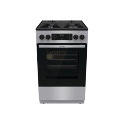 Gorenje Cooker | GK5C42SF | Hob type Gas | Oven type Electric | Grey | Width 50 cm | Depth 59.4 cm | 70 L