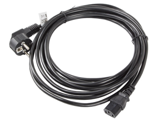 Lanberg | CEE 7 / 7 to IEC 320 C13 Power Cord | CA-C13C-11CC-0050-BK