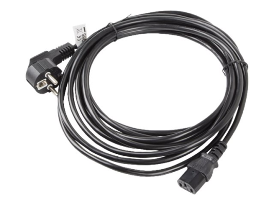 Lanberg | CEE 7 / 7 to IEC 320 C13 Power Cord | CA-C13C-11CC-0050-BK