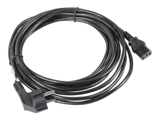 Lanberg | CEE 7 / 7 to IEC 320 C13 Power Cord | CA-C13C-11CC-0050-BK