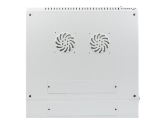 Lanberg | Rack cabinet 19" double-section wall-mount 12U / 600x600 (flat pack) | WF02-6612-10S | Grey