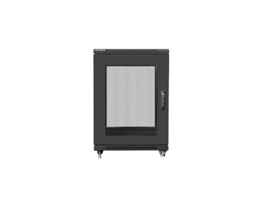 Lanberg | Rack cabinet 19" free-standing 15U / 600x800 (flat pack) with mesh door | FF01-6815-23B | Black