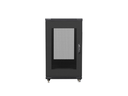 Lanberg | Rack cabinet 19" free-standing 22U / 600x800 (flat pack) with mesh door | FF01-6822-23B | Black