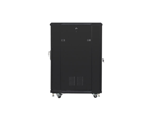 Lanberg | Rack cabinet 19" free-standing 22U / 600x800 (flat pack) with mesh door | FF01-6822-23B | Black