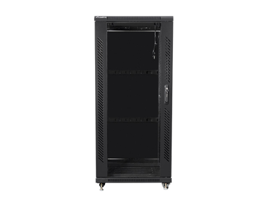 Lanberg | Rack cabinet 19" free-standing 27U / 600x600 (flat pack) | FF01-6627-12B | Black