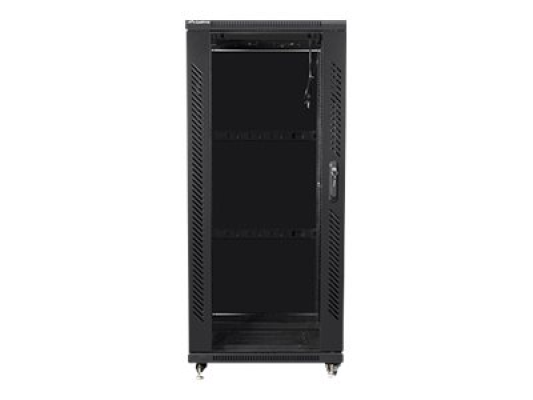 Lanberg | Rack cabinet 19" free-standing 27U / 600x800 (flat pack) | FF01-6827-12B | Black