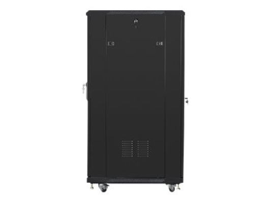 Lanberg | Rack cabinet 19" free-standing 27U / 600x800 (flat pack) | FF01-6827-12B | Black