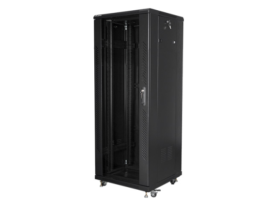 Lanberg | Rack cabinet 19" free-standing 32U / 600x600 (flat pack) | FF01-6632-12B | Black