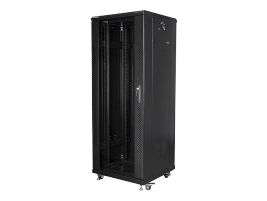 Lanberg | Rack cabinet 19" free-standing 32U / 600x600 (flat pack) | FF01-6632-12B | Black