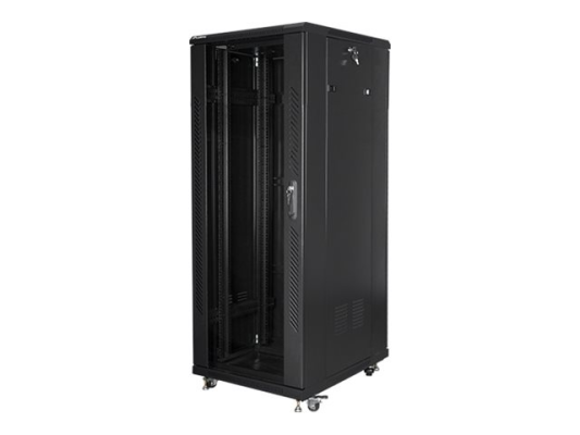 Lanberg | Rack cabinet 19" free-standing 32U / 600x800 (flat pack) | FF01-6832-12B | Black
