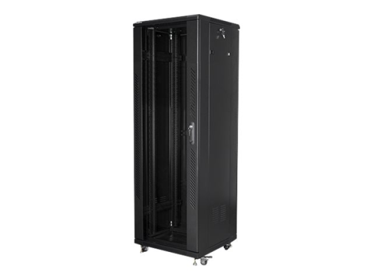 Lanberg | Rack cabinet 19" free-standing 37U / 600x600 (flat pack) | FF01-6637-12B | Black