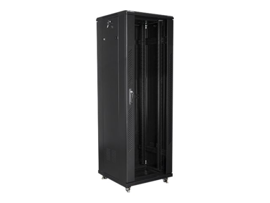 Lanberg | Rack cabinet 19" free-standing 37U / 600x600 (flat pack) | FF01-6637-12B | Black