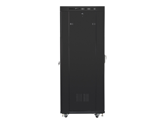 Lanberg | Rack cabinet 19" free-standing 37U / 600x800 (flat pack) with mesh door, LCD | FF01-6837-23BL | Black