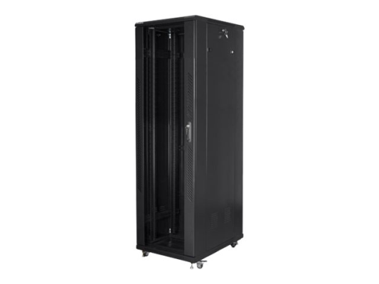 Lanberg | Rack cabinet 19" free-standing 42U / 600x1000 (flat pack) | FF01-6042-12B | Black