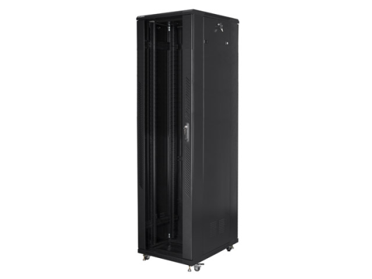 Lanberg | Rack cabinet 19" free-standing 37U / 800x800 (flat pack) | FF01-8837-12B | Black