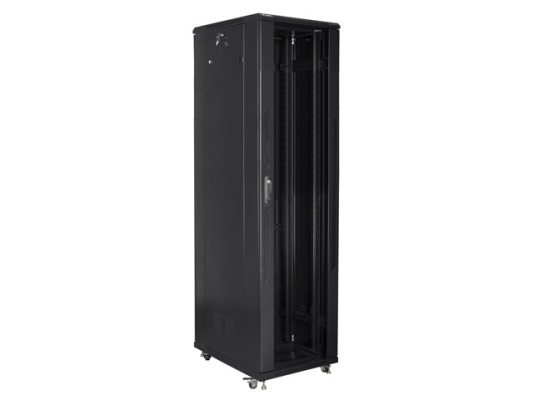 Lanberg | Rack cabinet 19" free-standing 37U / 800x800 (flat pack) | FF01-8837-12B | Black