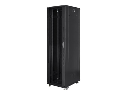 Lanberg | Rack cabinet 19" free-standing 37U / 800x800 (flat pack) | FF01-8837-12B | Black