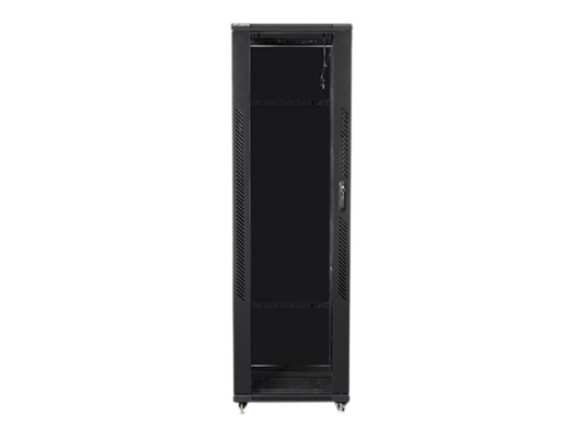Lanberg | Rack cabinet 19" free-standing 42U / 600x600 (flat pack) | FF01-6642-12B | Black