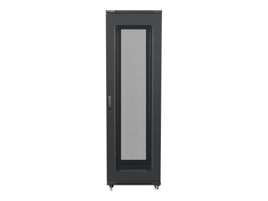 Lanberg | Rack cabinet 19" free-standing 42U / 600x800 (flat pack) with mesh door | FF01-6842-23B | Black