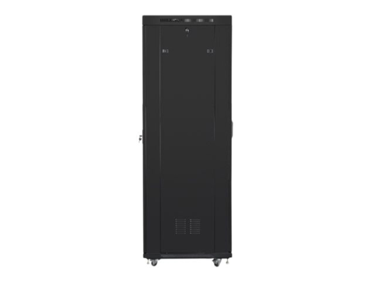 Lanberg | Rack cabinet 19" free-standing 42U / 600x800 (flat pack) with mesh door, LCD | FF01-6842-23BL | Black