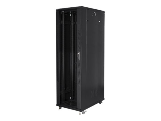 Lanberg | Rack cabinet 19" free-standing 42U / 800x1000 (flat pack) | FF01-8042-12B | Black