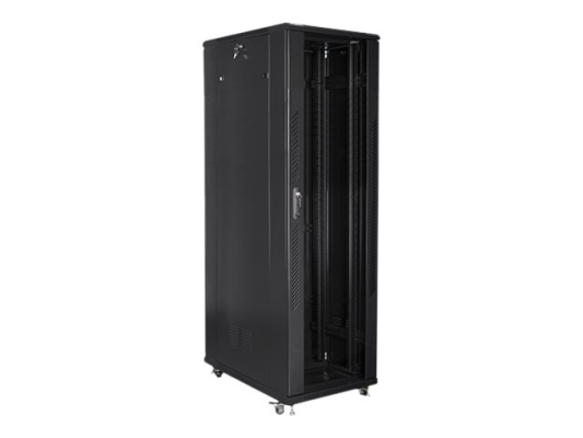 Lanberg | Rack cabinet 19" free-standing 42U / 800x1000 (flat pack) | FF01-8042-12B | Black