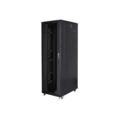 Lanberg | Rack cabinet 19" free-standing 42U / 800x1200 (flat pack) | FF01-8242-12B | Black