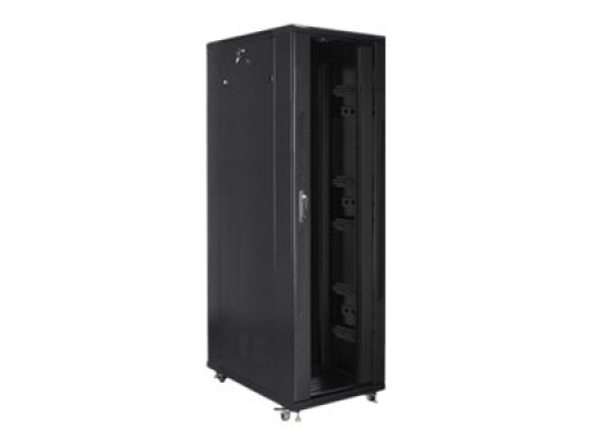 Lanberg | Rack cabinet 19" free-standing 42U / 800x1200 (flat pack) | FF01-8242-12B | Black